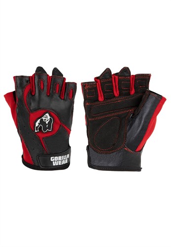 Mitchell Training Gloves - Black/Red - XL