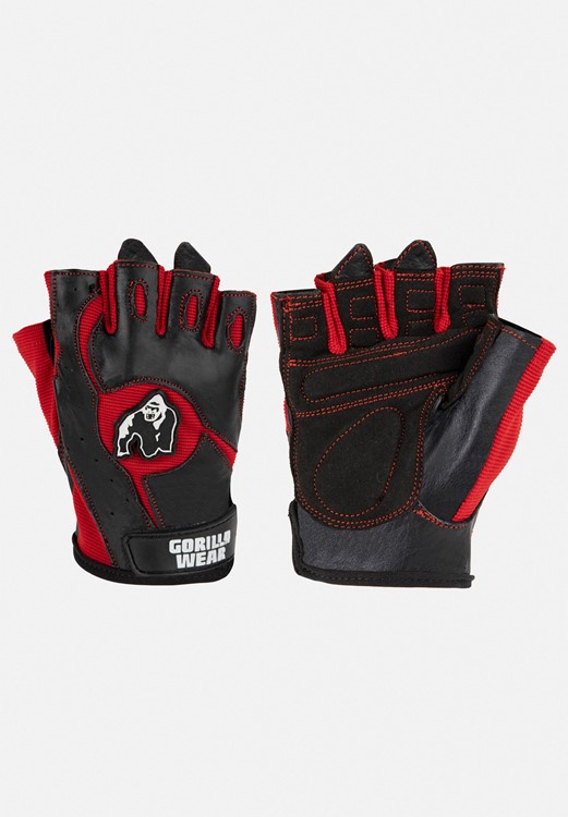 Mitchell Training Gloves - Black/Red - 3XL