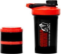 Shaker 2 GO 500ML - Black/Red-3