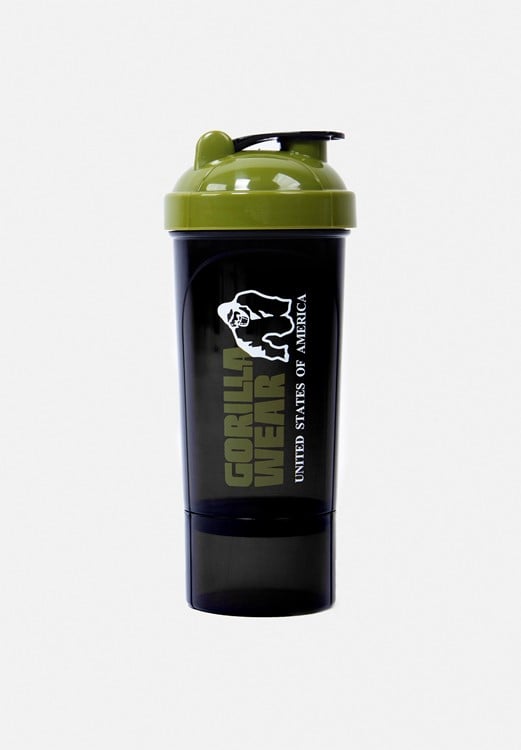 Shaker Compact 400ML - Black/Army Green