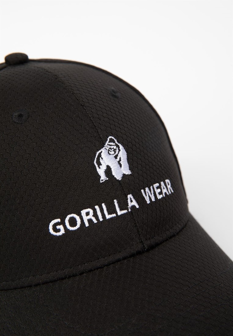 Bristol Fitted Cap - Black Gorilla Wear