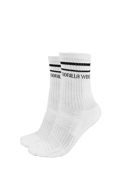 Crew Socks 2-Pack - White - EU 39-42