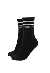 Crew Socks 2-Pack - Black - EU 39-42