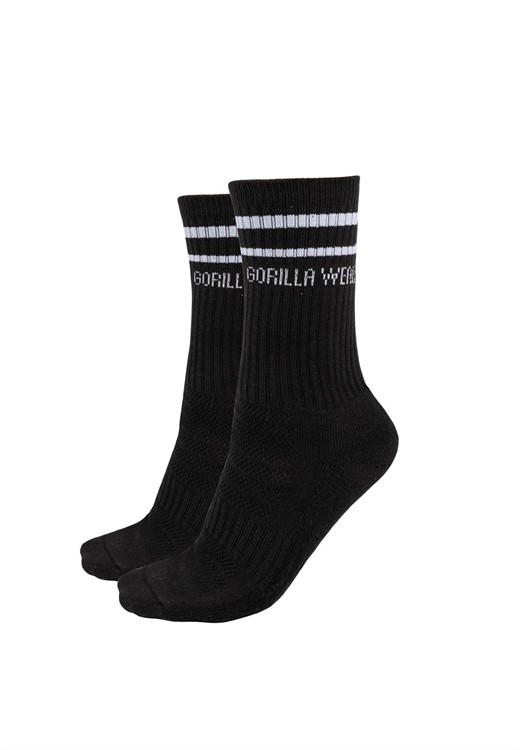 Crew Socks 2-Pack - Black - EU 43-46