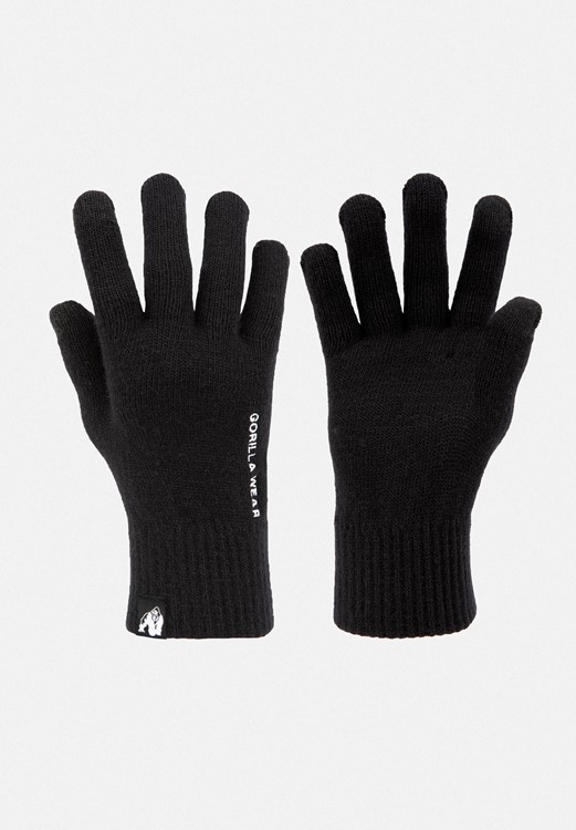 Waco Knitted Gloves - Black - S
