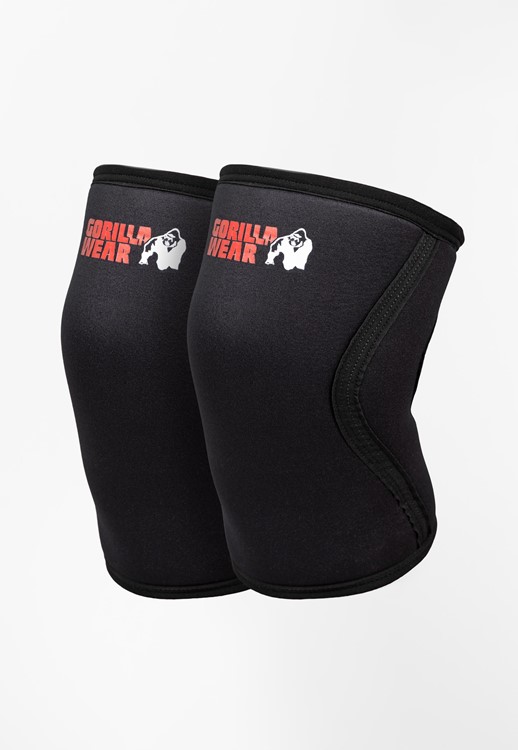 5MM Knee Sleeves - Black - S