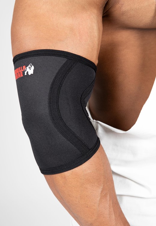 3MM Elbow Sleeves - Black - XL