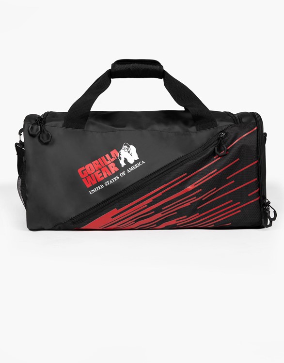Ohio Gym Bag - Black/Red