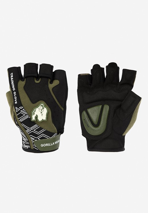 Mitchell Training Gloves 2.0 - Black/Army Green - 3XL