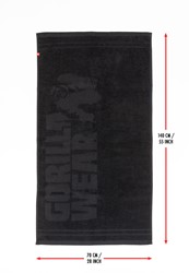 Large Towel - Black