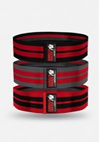Glute Bands 3-Pack - Black/Red/Gray