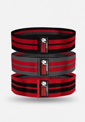 Glute Bands 3-Pack - Black/Red/Gray