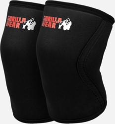 7MM Premium Knee Sleeves - Black - XL