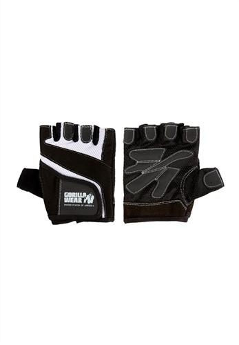Women's Fitness Gloves - Black/White - L