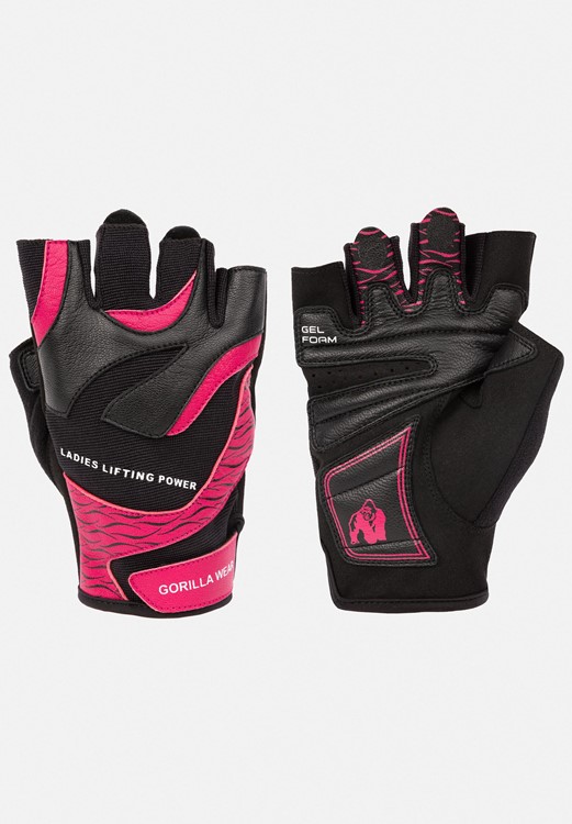 Women's Fitness Gloves 2.0 - Black/Pink - S
