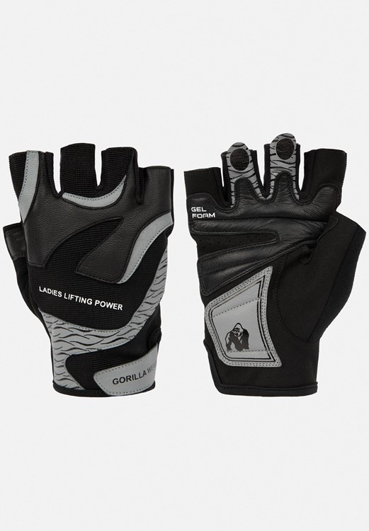 Women's Fitness Gloves 2.0 - Black/Gray - M