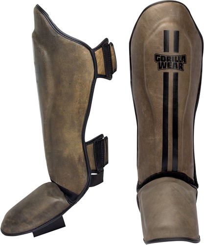 Yeso Shin Guards - Vintage Brown - XL