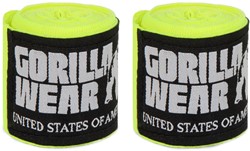 Boxing Hand Wraps - Yellow - 2.5m