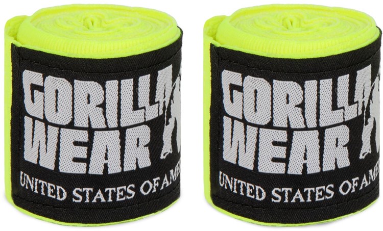 Boxing Hand Wraps - Yellow - 3m