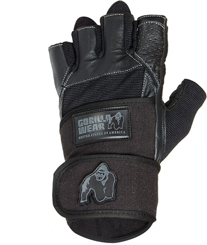 Dallas Wrist Wrap Gloves - Black - 3XL