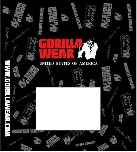 Plastic Mailingbags Gorilla Wear - Small - 400pieces/1box