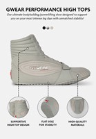 Gwear Performance High Tops infographic