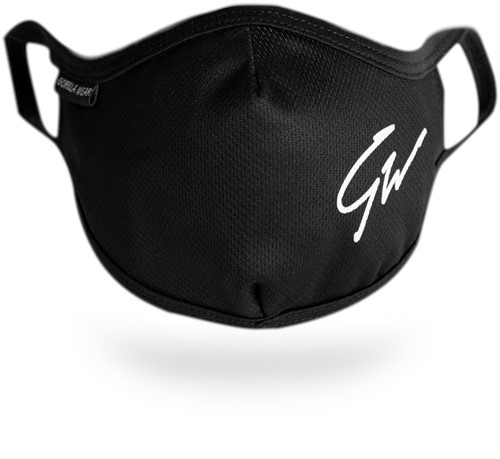 Gorilla Wear Face Mask - Black - XS/S