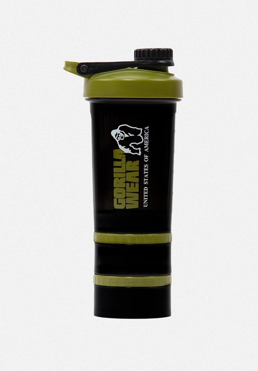 Shaker 2 GO 500ML -  Black/Army Green